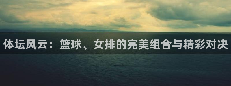 体坛风云：篮球、女排的完美组合与精彩对决