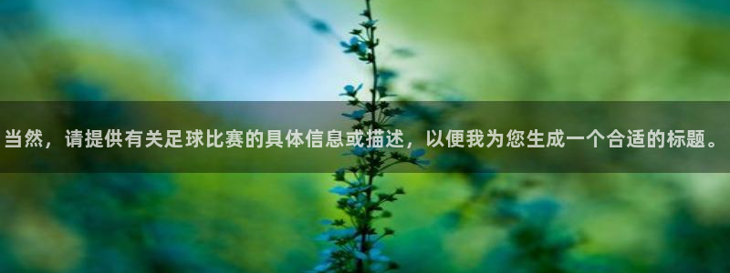 当然，请提供有关足球比赛的具体信息或描述，以便我为您生成一个合适的标题。