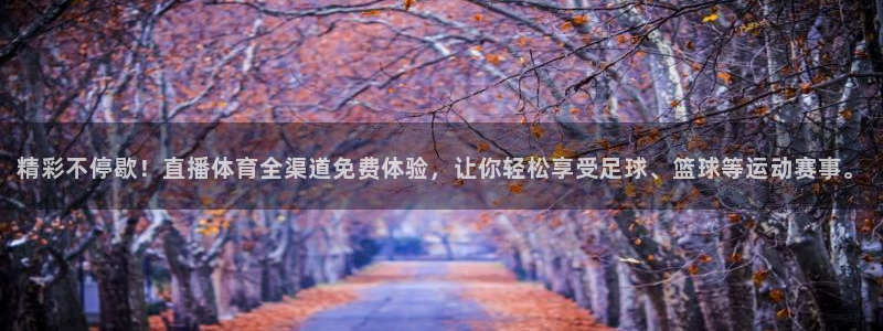 精彩不停歇！直播体育全渠道免费体验，让你轻松享受足球、篮球等运动赛事。