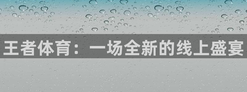王者体育：一场全新的线上盛宴