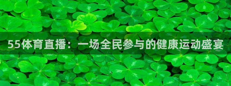 55体育直播：一场全民参与的健康运动盛宴